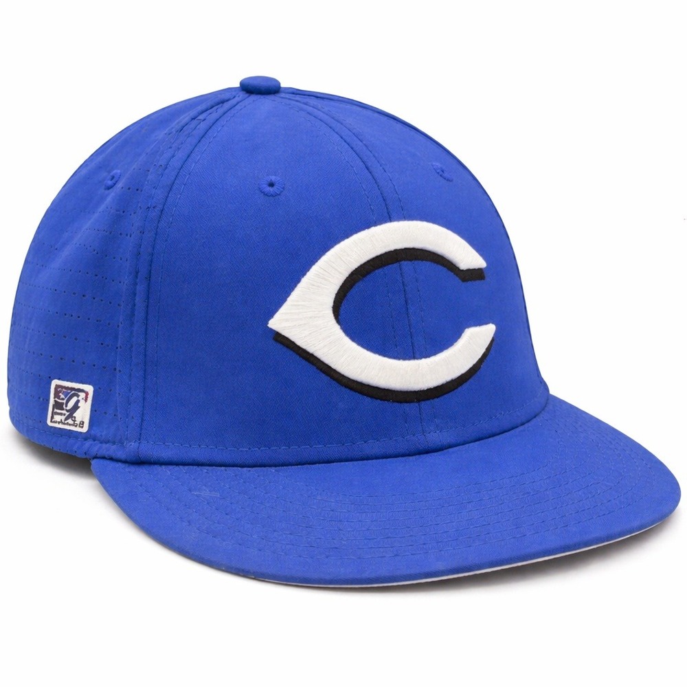 Vintage Chicago Cubs Bulls Crossover Hat The Game Pro Fitted Blue Hard To Find